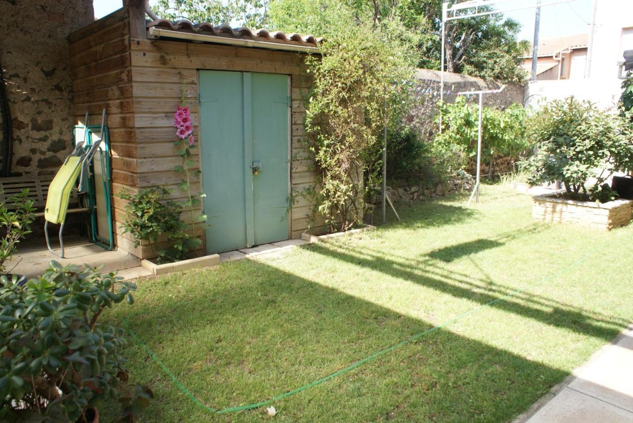 Spacieuse Maison De Village Climatisee Avec Jardin Patio Bessan Exterior foto